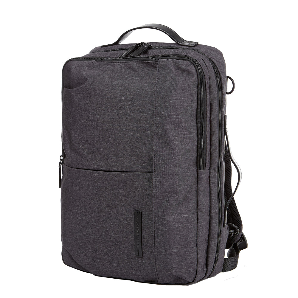 [Lucky Planet] Alpha Two Way Carry Handles Shoulder Bag and Backpack Brefcase -Black - Luckyplanetusa