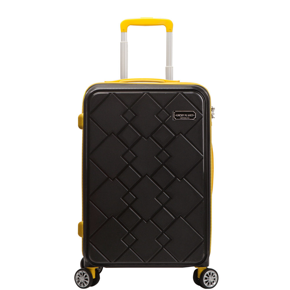 [Lucky Planet]  Canto Square 3 PCS (21inch, 24inch, 28inch) Ultra Strong Luggage Set - Luckyplanetusa