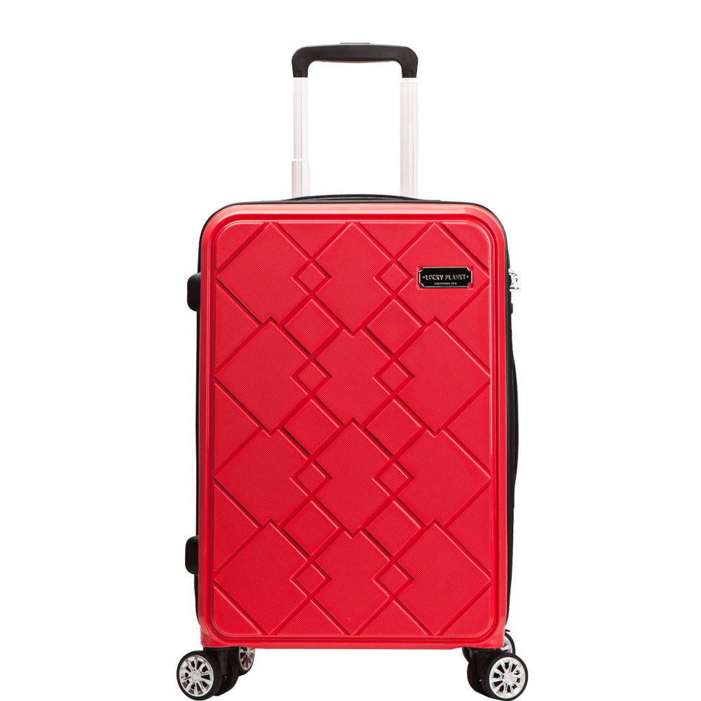 [Lucky Planet]  Canto Square 3 PCS (21inch, 24inch, 28inch) Ultra Strong Luggage Set - Luckyplanetusa