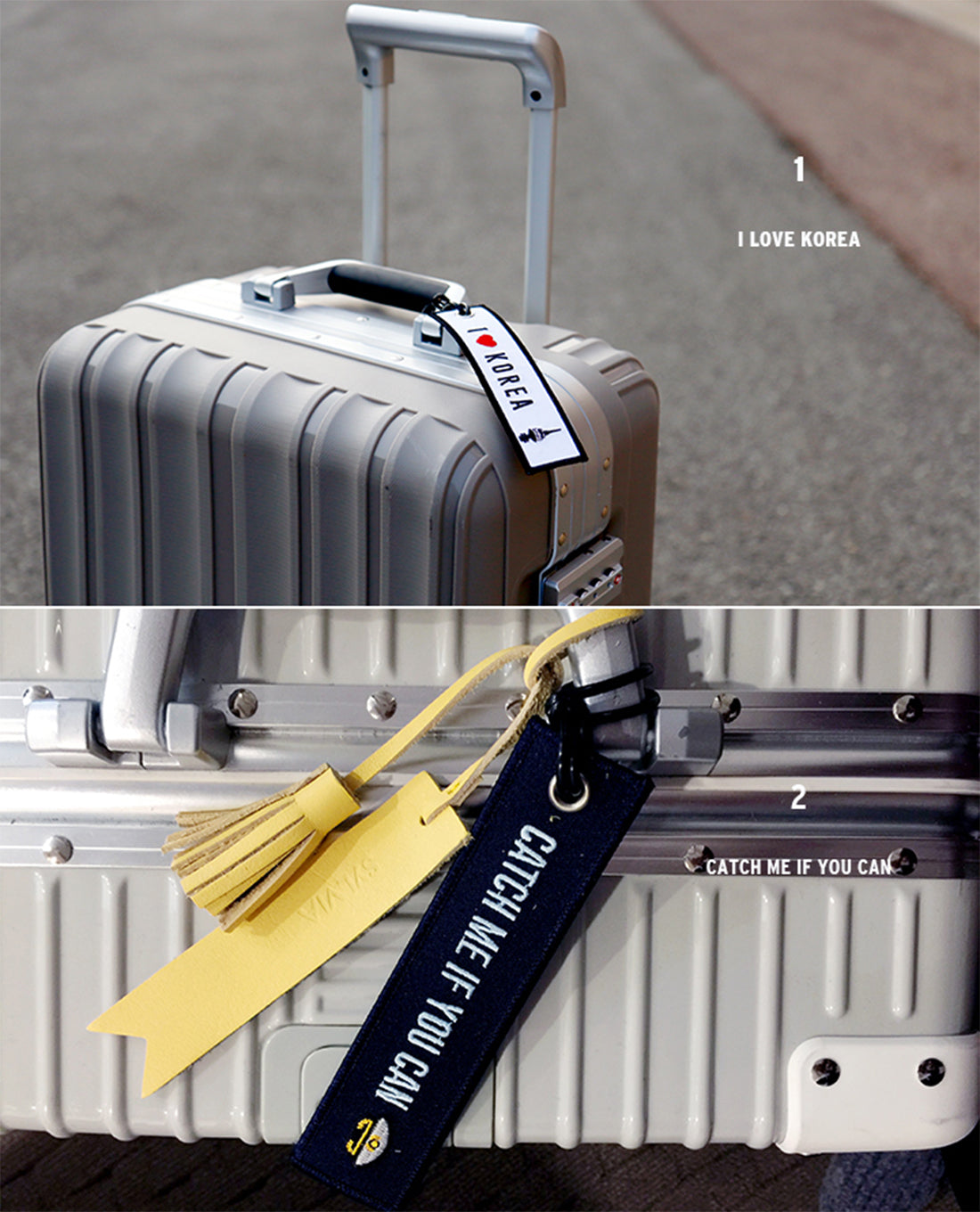 [Lucky Planet] Embroidered  Luggage Name Tags - Life Is a Journey - Luckyplanetusa