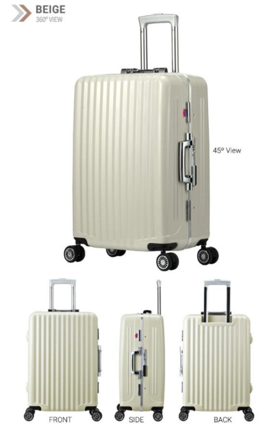 [Lucky Planet]  Milky Way 21-inch Luggage - Luckyplanetusa