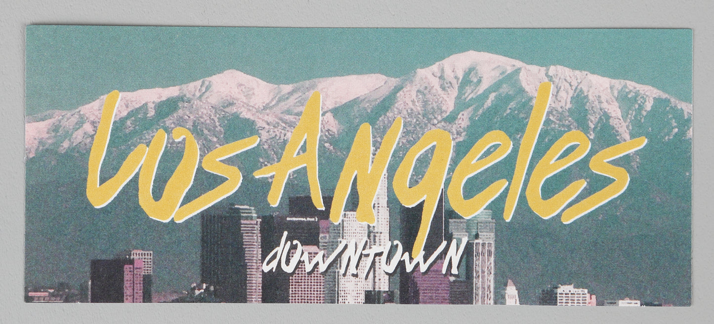 [Lucky Planet] Vintage Luggage Reform Stickers 3PCS- Los Angeles City - Luckyplanetusa