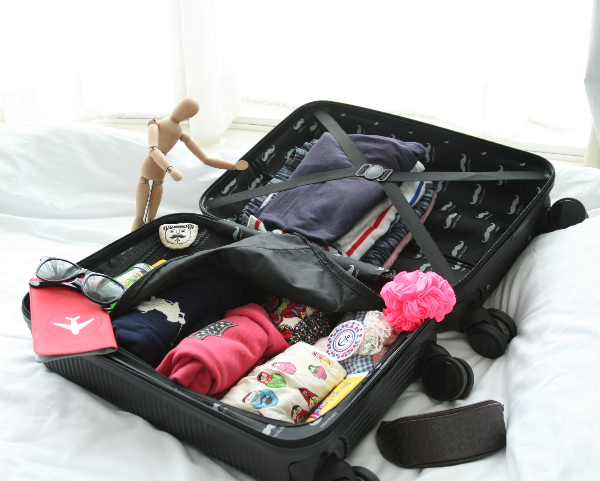 [Lucky Planet] Gentleman on Board 21-inch Luggage - Luckyplanetusa