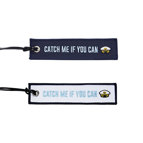 [Lucky Planet] Embroidered  Luggage Name Tags - Catch Me If You can - Luckyplanetusa