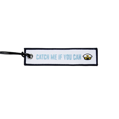 [Lucky Planet] Embroidered  Luggage Name Tags - Catch Me If You can - Luckyplanetusa
