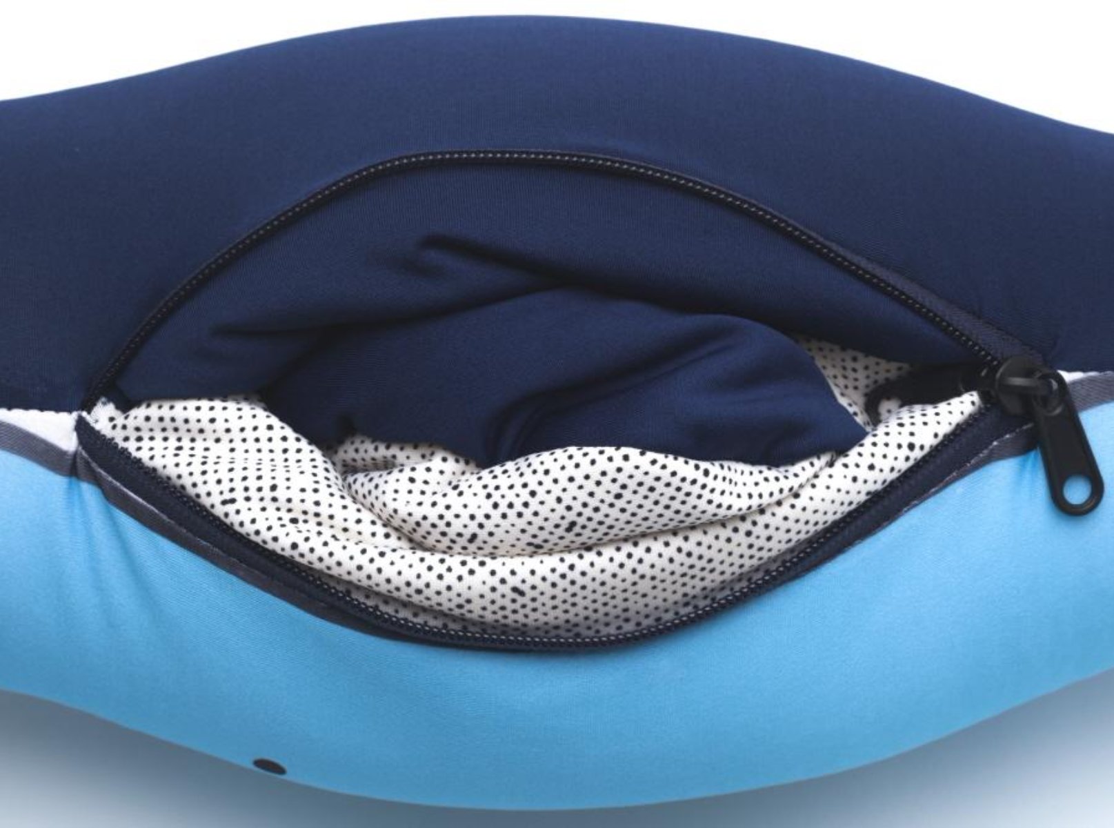 [Lucky Planet] Bon Voyage 2 in1 Travel Head Rest Neck Pillow _Whale - Luckyplanetusa