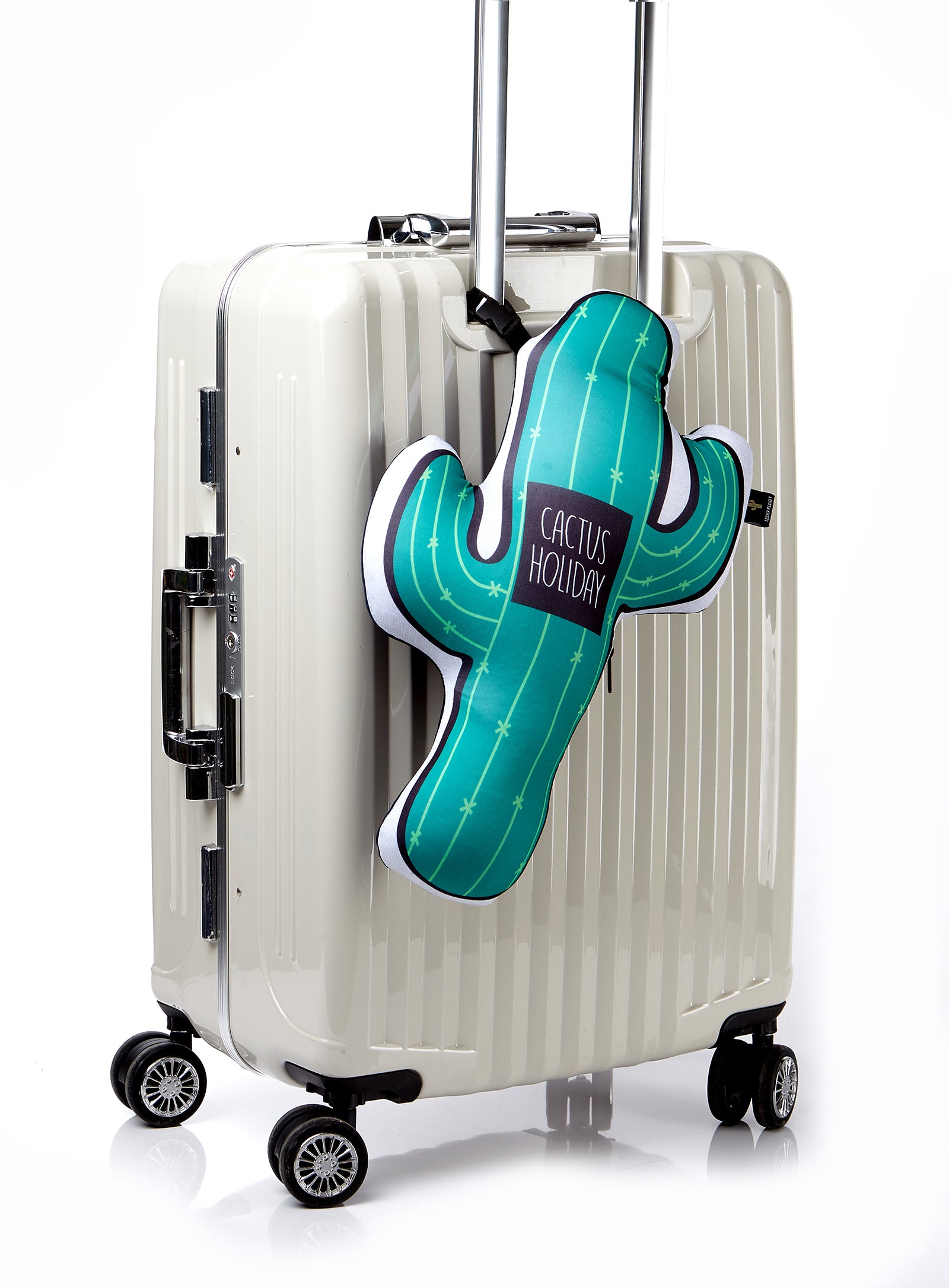 LUCKY PLANET 2 in 1 Travel Neck Pillow Cushion -Cactus Transform to Neck Cushion/Luggage Holding - Luckyplanetusa