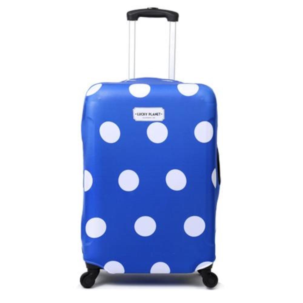[Lucky Planet] Blue Dot Luggage Cover - Luckyplanetusa